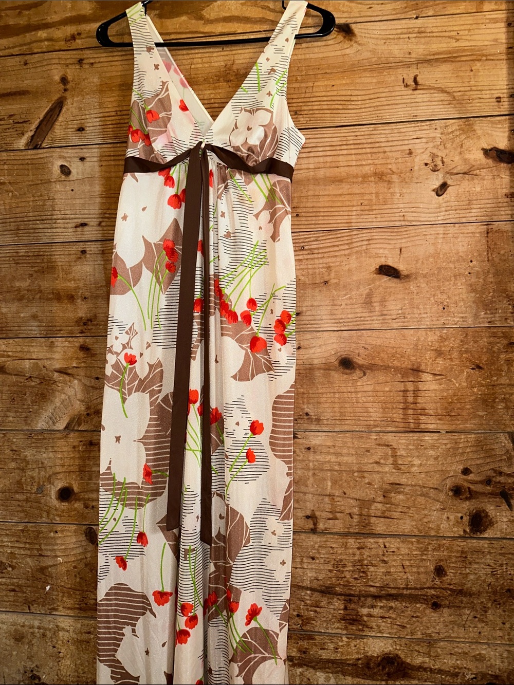 Shadowline Vintage Floral Print Nightgown